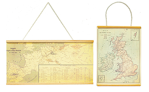 World Maps, 2 pc.